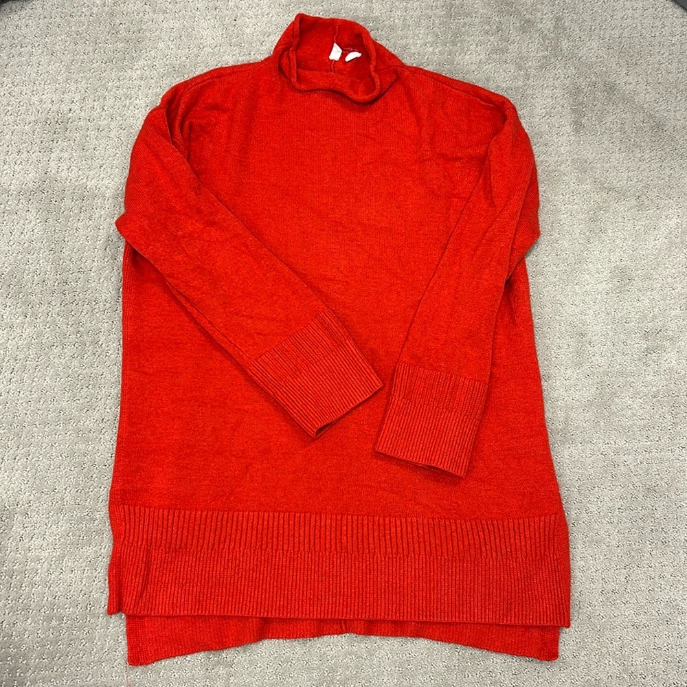 Anthropologie | Moth Red Oversized Sweater
